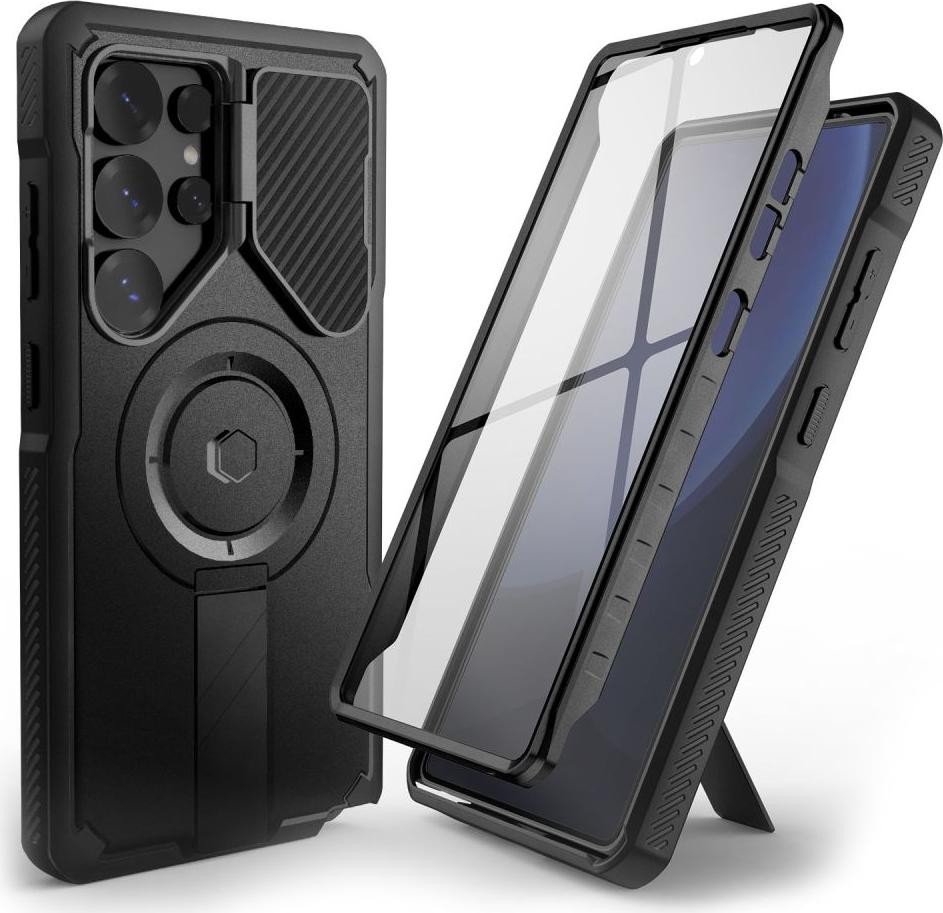 Etui Tech-Protect Kevlar Magsafe+ do Galaxy S25 Ultra czarny