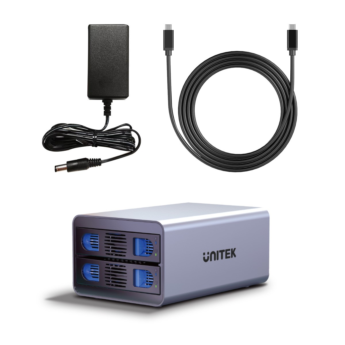 Obudowa do dysków twardych Unitek Obudowa RAID do dysku SATA 2.5''/3.5''