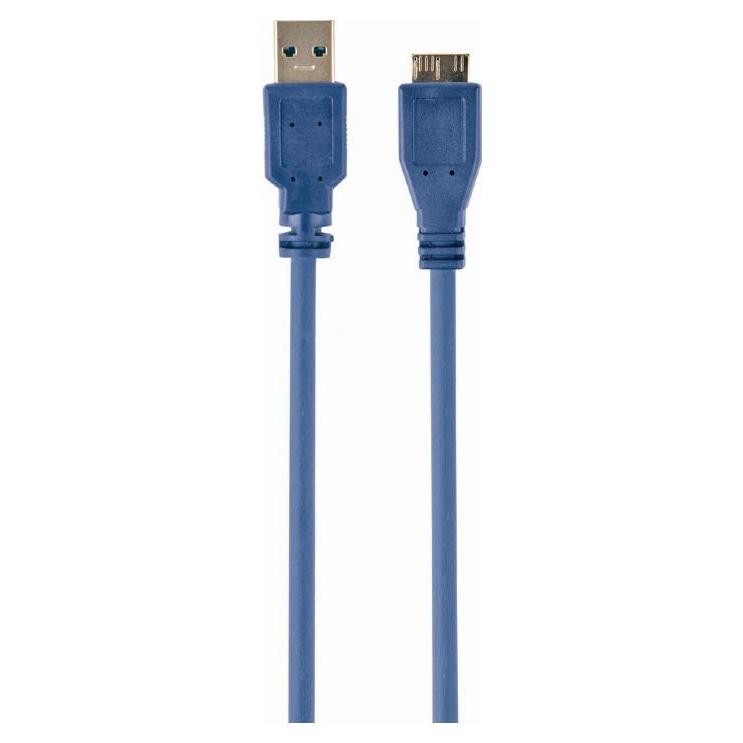 Gembird USB 3.0 microUSB 3m niebieski