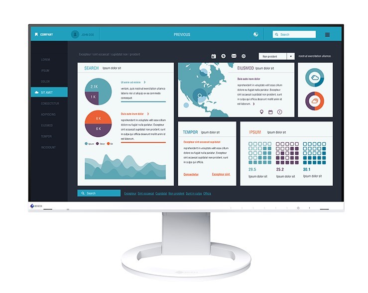 Eizo FlexScan EV2490-WT - 60Hz | Full HD | IPS | 23,8''