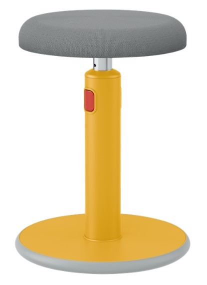 Leitz Ergo Cosy stołek żółty