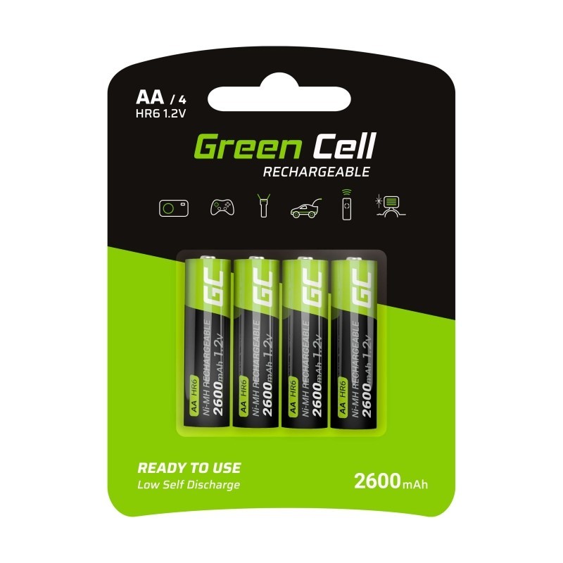 Green Cell AA HR6 2600mAh (4szt.)