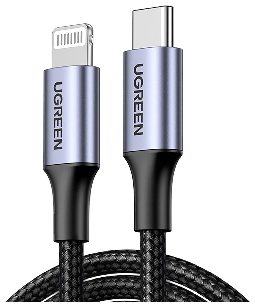 UGREEN US304 Lightning do USB-C PD 3A 1.5m