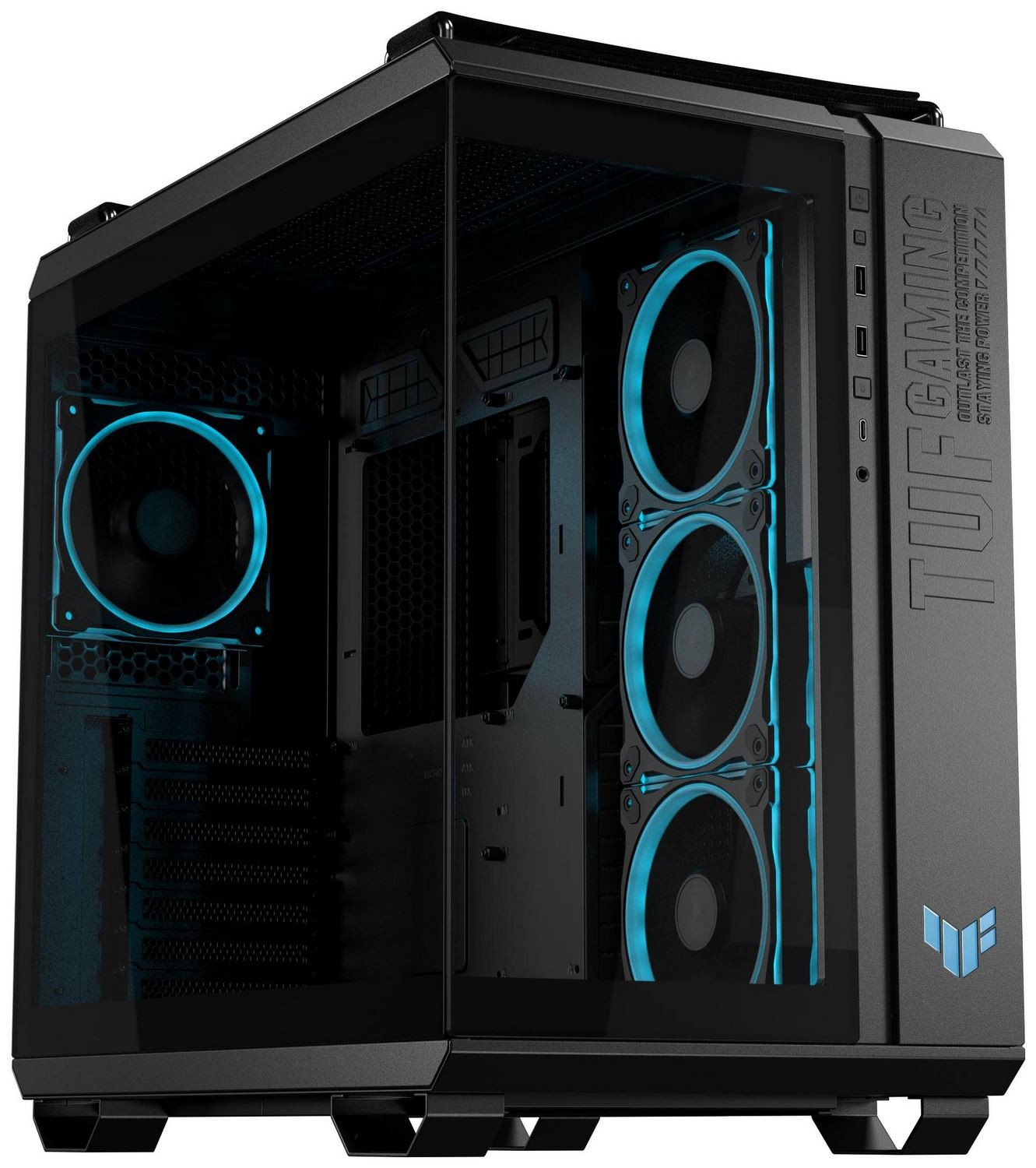 ASUS TUF Gaming GT502 Horizon TG ARGB Black