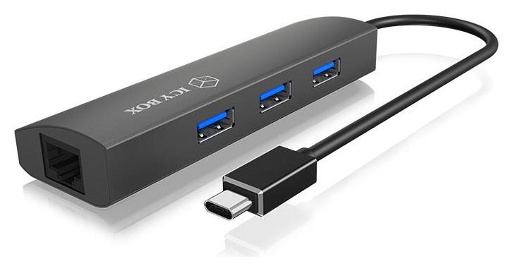 Icy box IB-HUB1406-C 3-portowy