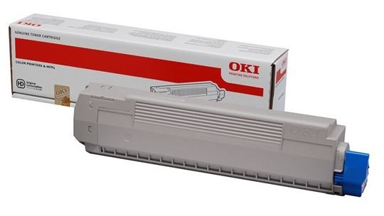 Oryginał Toner OKI MC873 błękitny