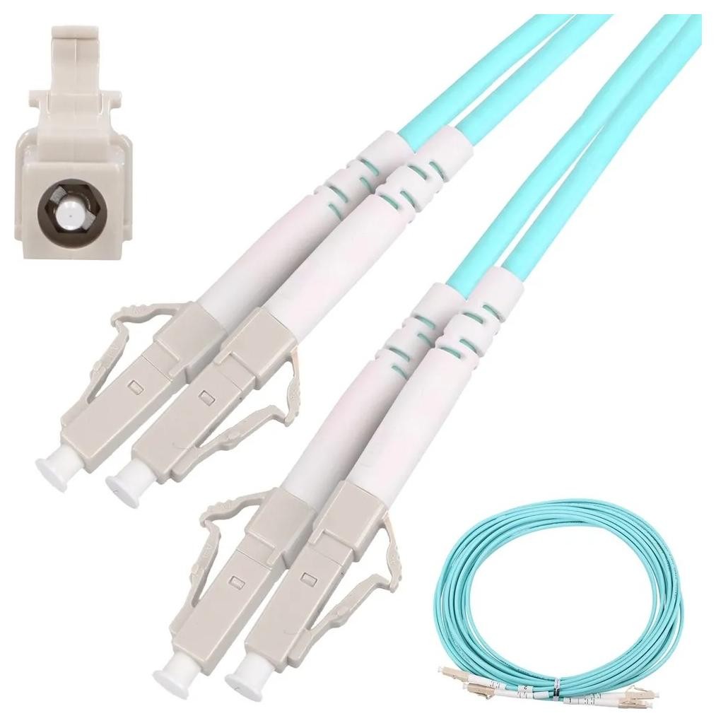 Wielomodowy Extralink LC/UPC-LC/UPC | Wielomodowy, OM3, Duplex, 3mm, 1m