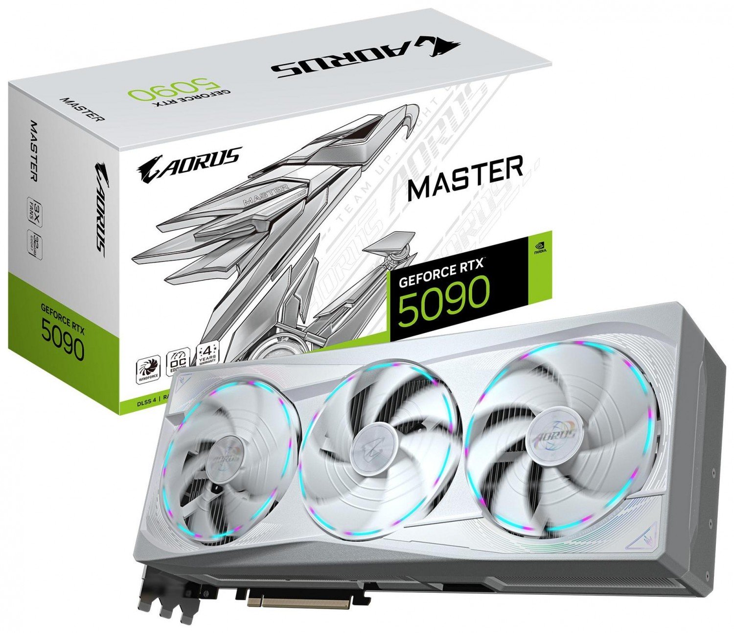 Gigabyte AORUS GeForce RTX 5090 MASTER ICE 32GB DLSS 4
