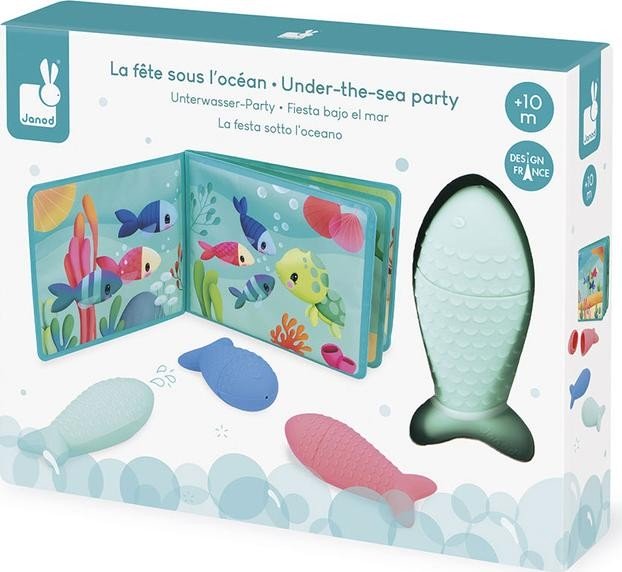 Zabawka do kąpieli Janod Przyjęcie pod Wodą