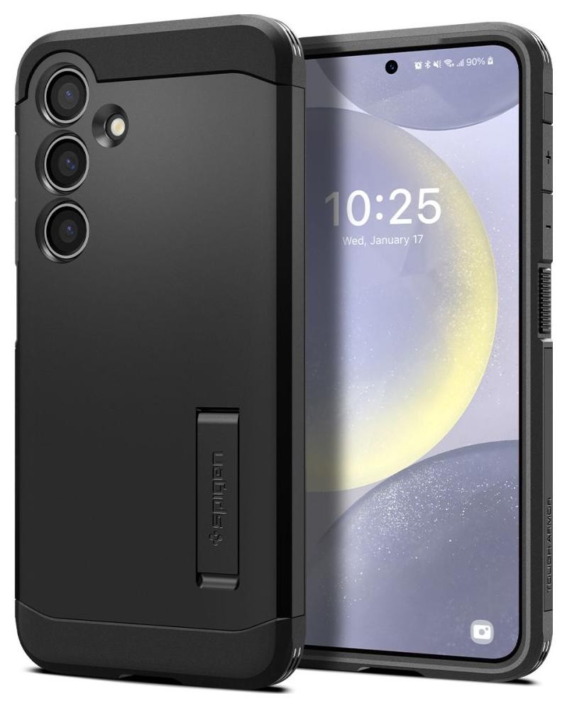 Etui typu plecki Spigen Tough Armor do Samsung Galaxy S24+ czarny