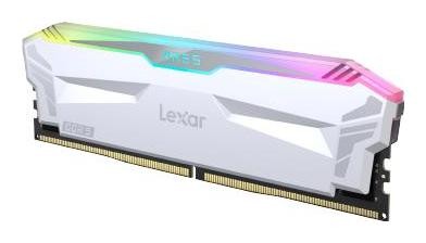 Lexar Ares Gaming RGB 32GB [2x16GB 6400MHz DDR5 CL32 DIMM] biała