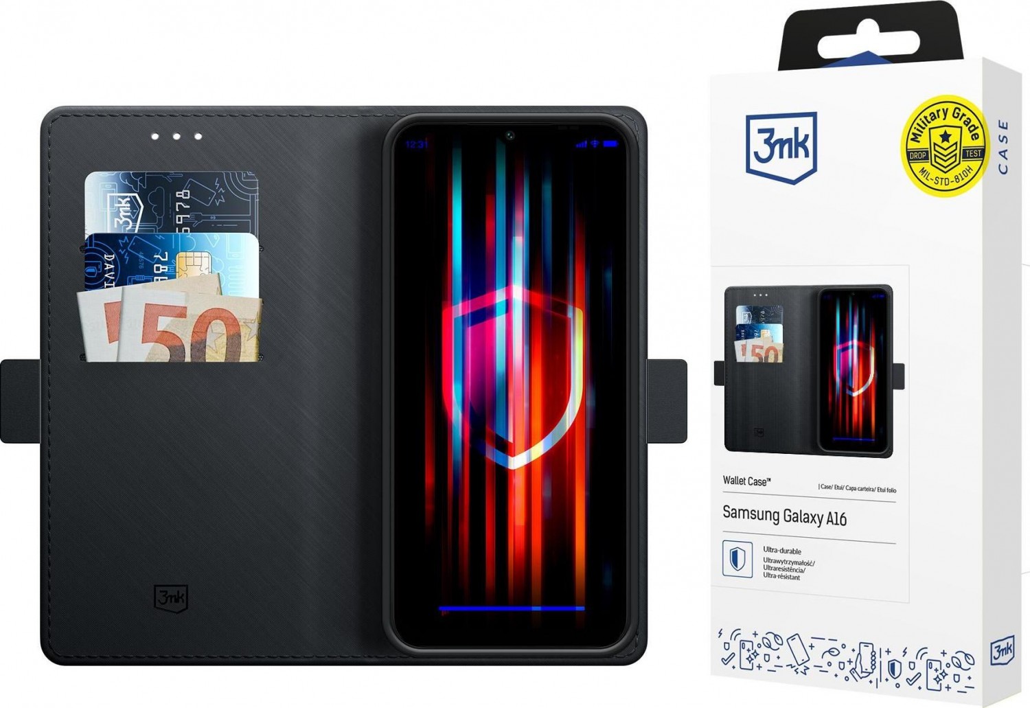 Etui z klapką 3mk Wallet Case do Samsung Galaxy S25 Edge