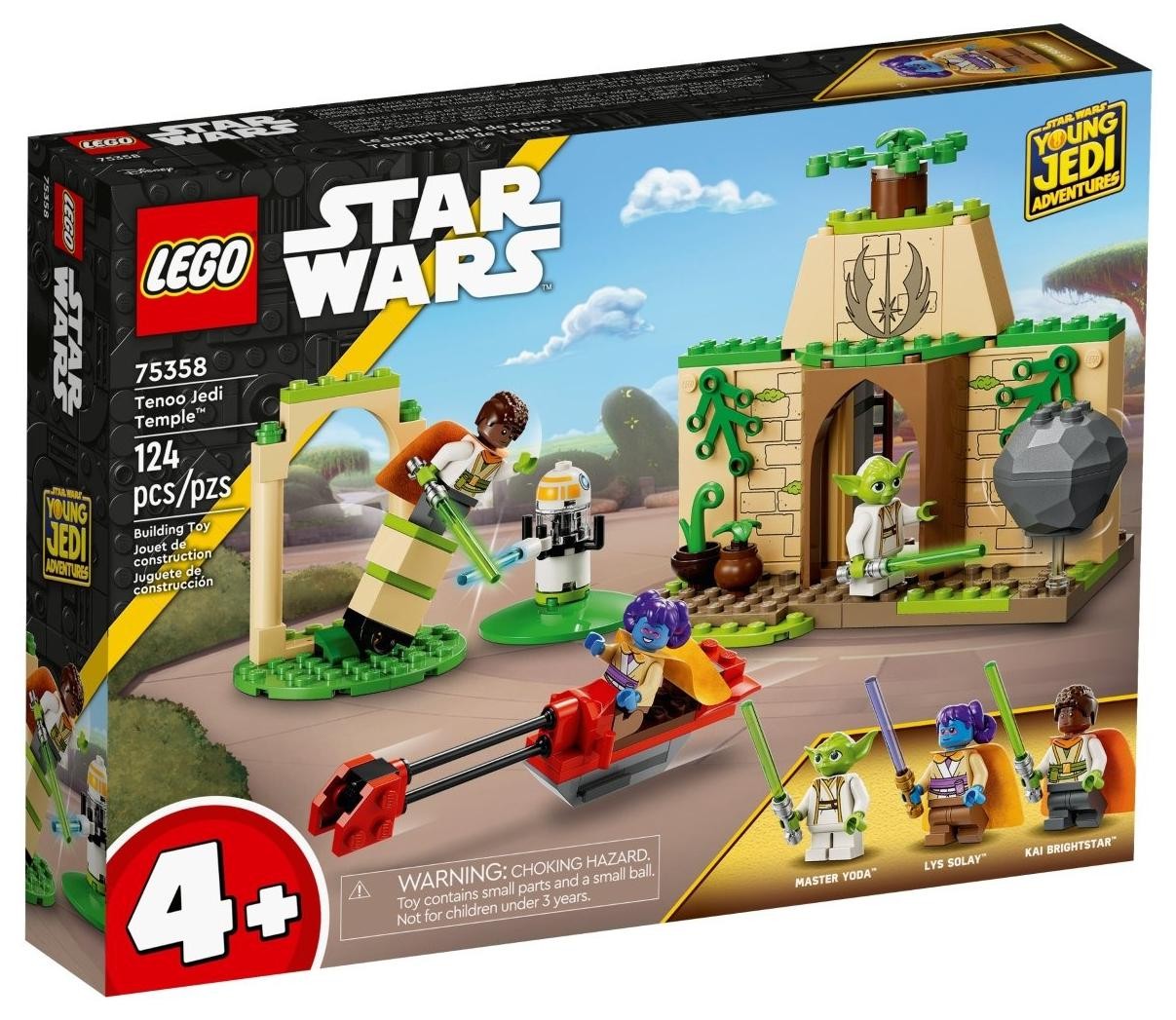 Klocki konstrukcyjne LEGO Star Wars 75358 Świątynia Jedi na Tenoo