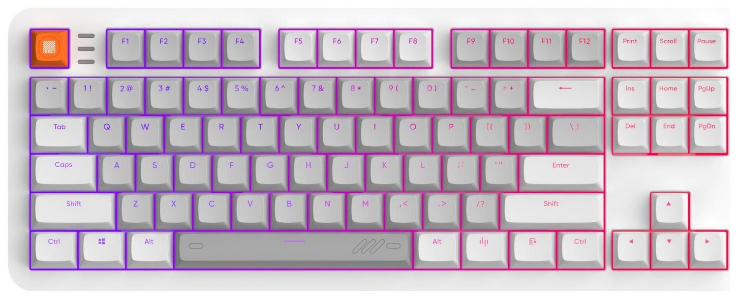 Dark Project ALU87B Delta - G3MS Mech. RGB (ENG)