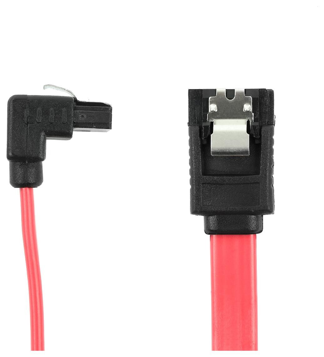 Accura SATA III - SATA III 0.3m kątowy czerwony