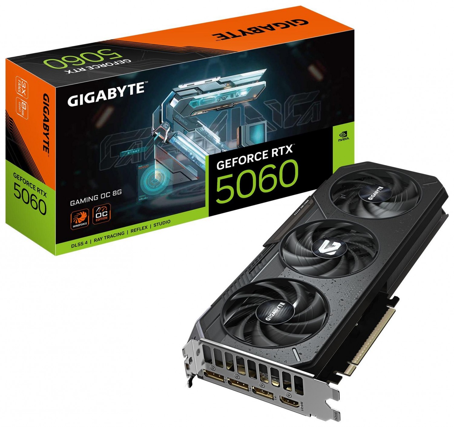 Gigabyte GeForce RTX 5060 GAMING OC 8GB DLSS 4