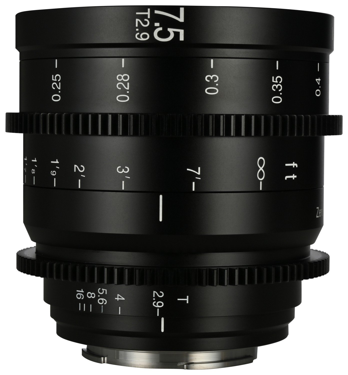 Obiektyw stałoogniskowy LAOWA Venus Optics 7.5mm T2.9 Cine Zero-D S35 Fujifilm X