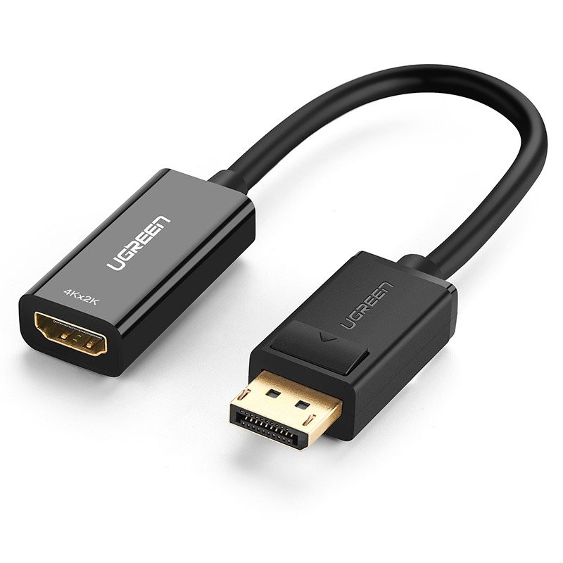 Ugreen MM137 DisplayPort (męski) - HDMI (żeński), 4K czarny