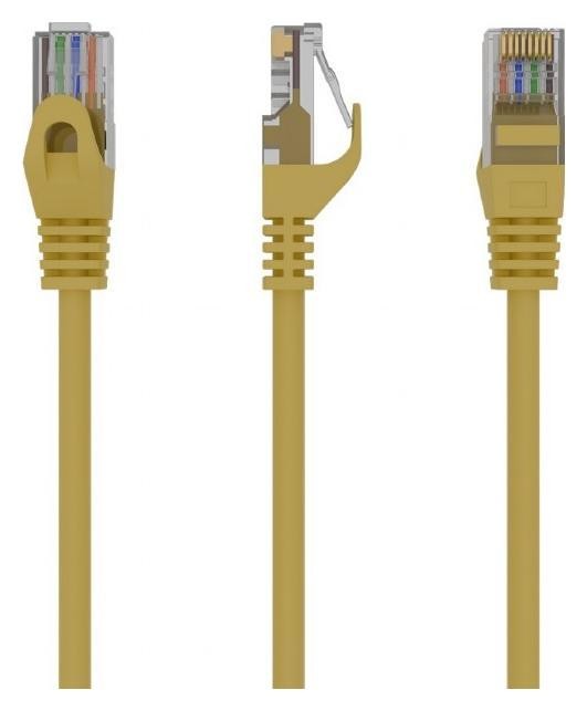 Kabel sieciowy UTP Gembird PP6U-5M/Y kat. 6, Patch cord RJ-45 (5 m)