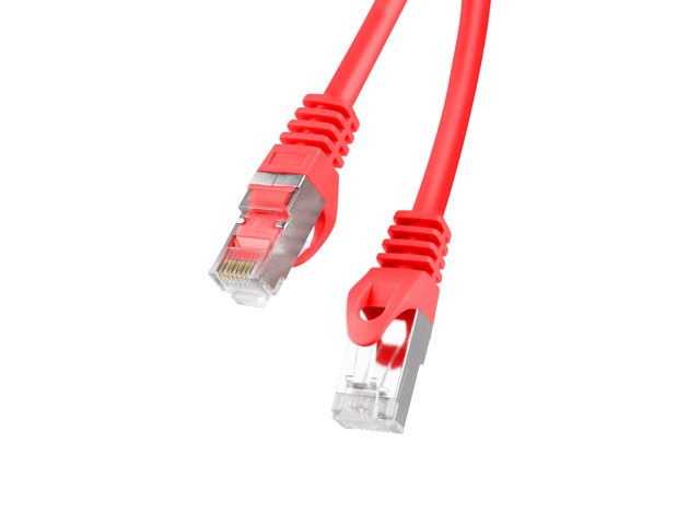 Patchcord kat.6 FTP 15m czerwony Fluke Passed Lanberg