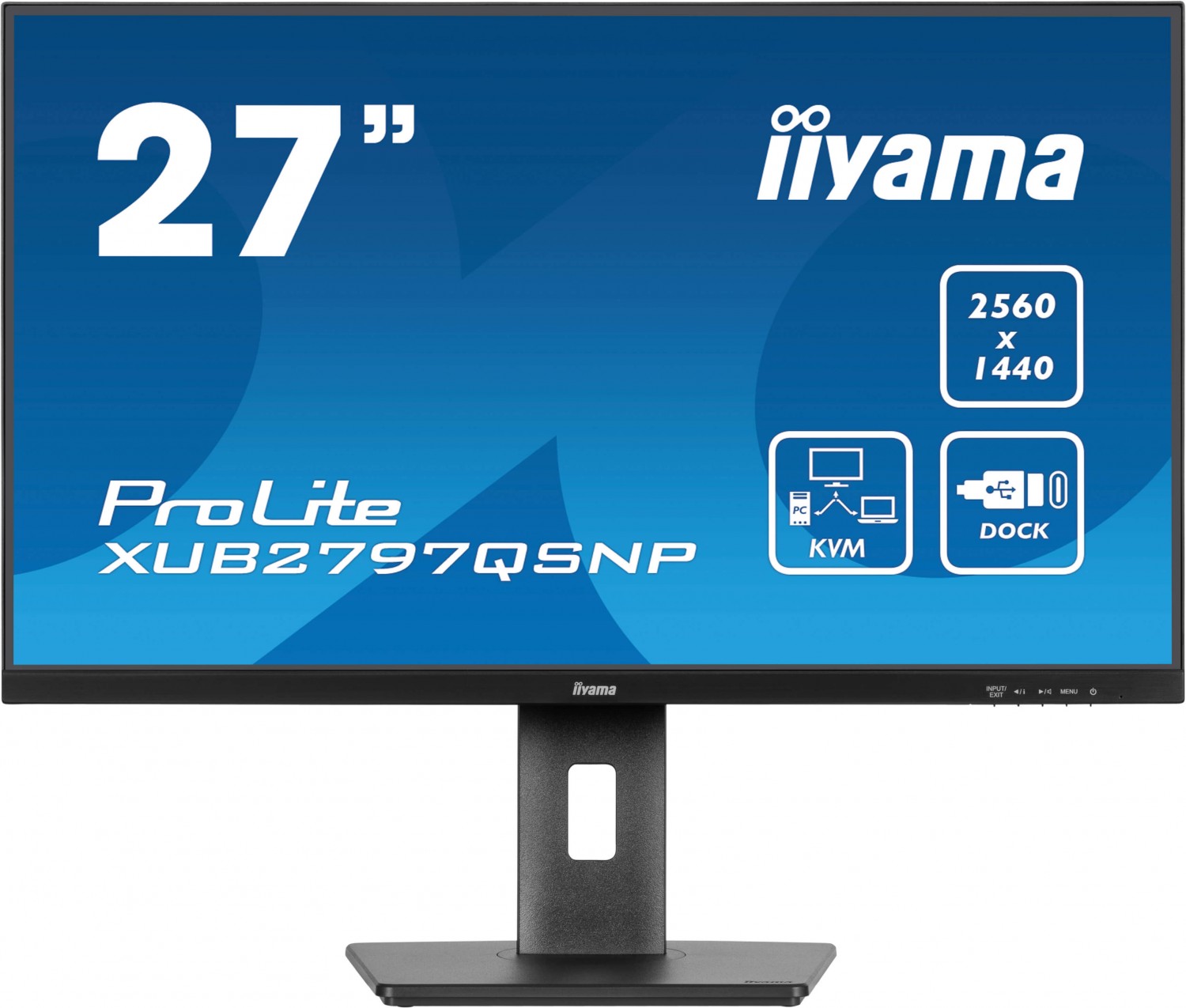 iiyama ProLite XUB2797QSNP-B1- 100Hz | QHD | 27'' | IPS | 1ms