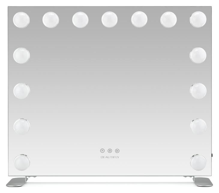 Lusterko Beautifly Visage LED Vanity srebrny