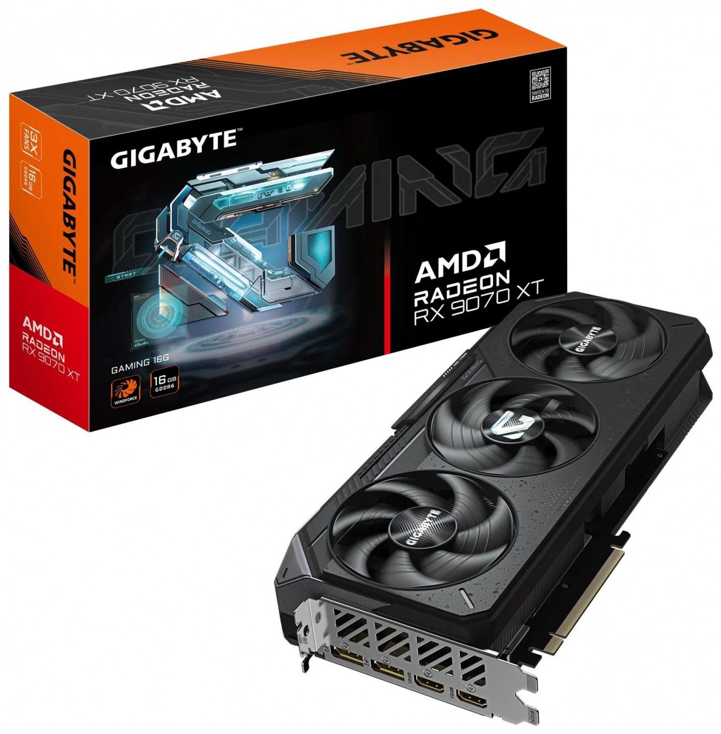 Gigabyte Radeon RX 9070 XT GAMING 16GB
