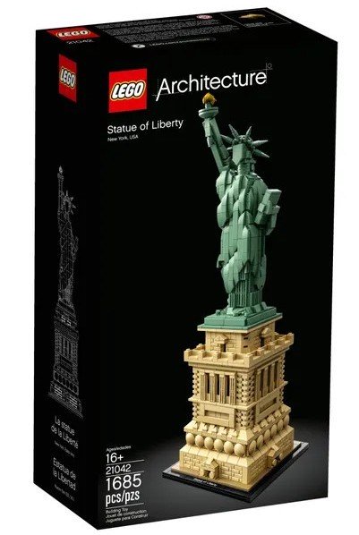 Klocki konstrukcyjne LEGO Architecture 21042 - Statua Wolności