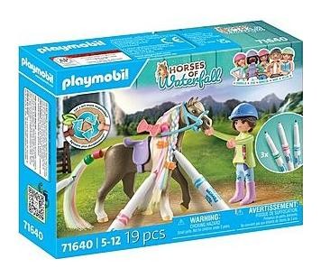 Klocki konstrukcyjne Playmobil Horses of Waterfall 71640 Kreatywny zestaw z koniem i pisakami