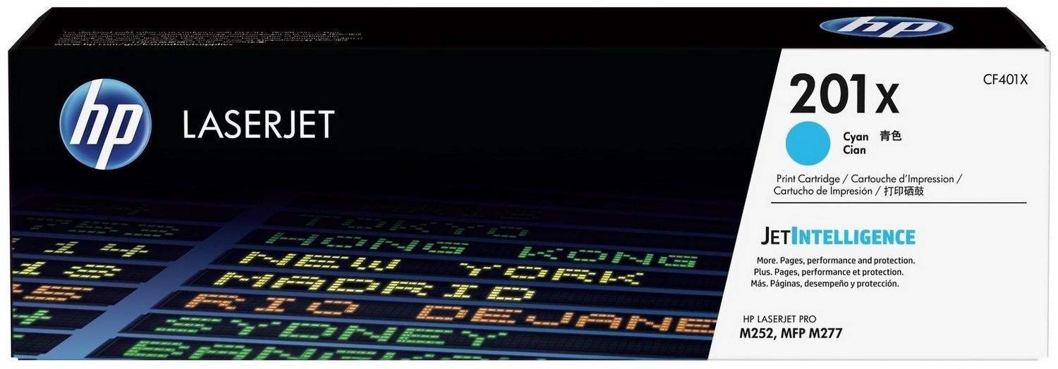 Oryginał Toner HP CF401X niebieski