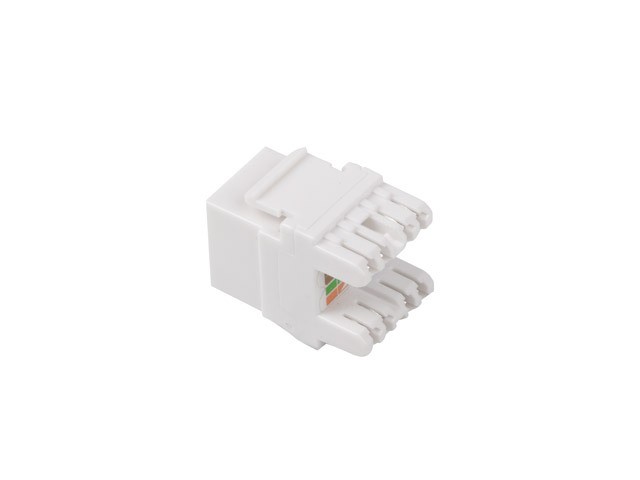 Lanberg moduł Keystone gniazdo RJ45 - LSA kat.6A UTP 180°