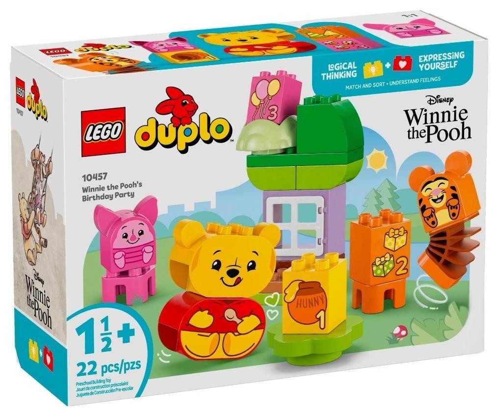 Klocki konstrukcyjne LEGO Duplo 10457 Przyjęcie urodzinowe Kubusia Puchatka
