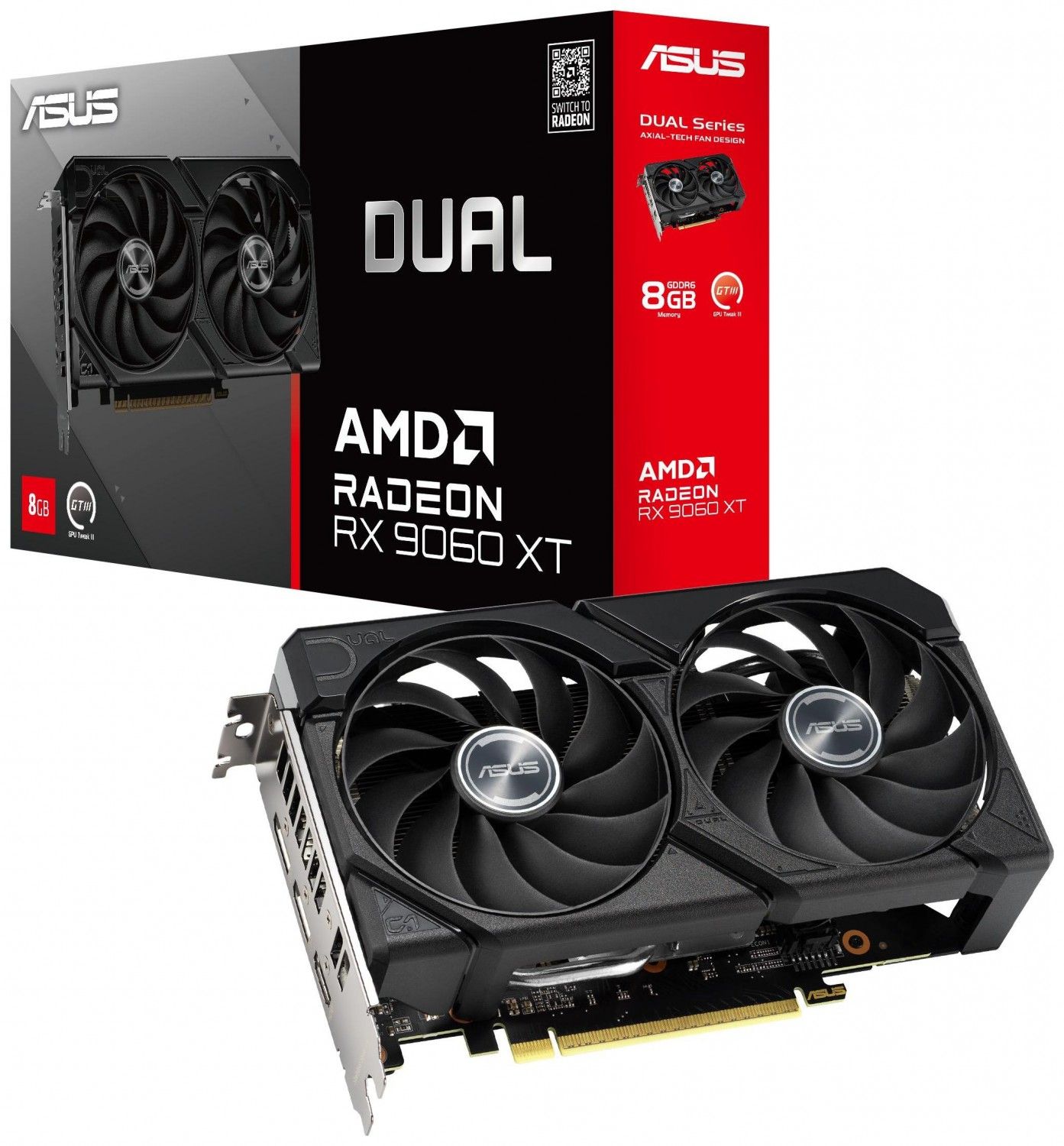 ASUS Radeon RX 9060 XT DUAL 8GB