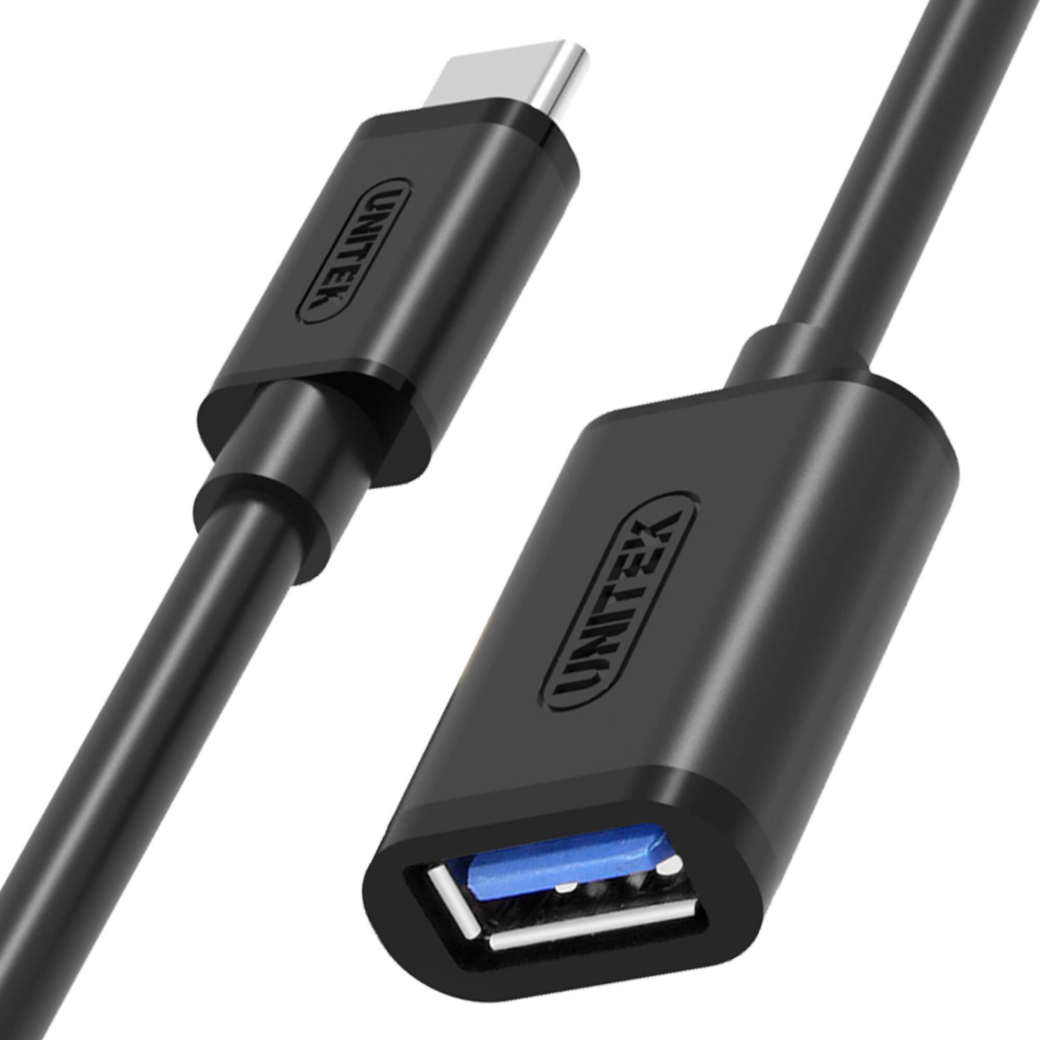 Unitek USB-C 0.2m czarny