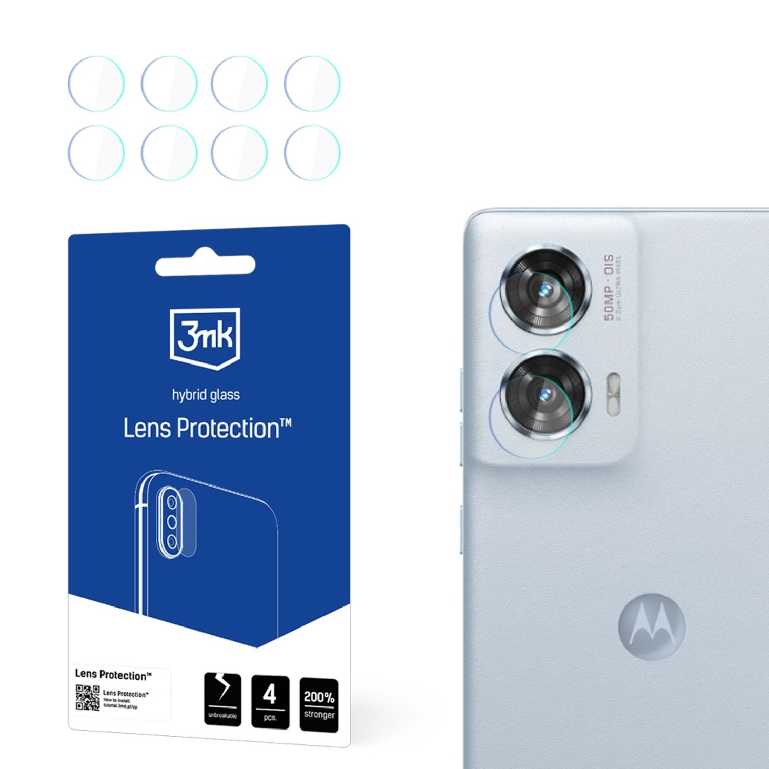 3mk Lens Protection do Motorola Edge 50 Fusion