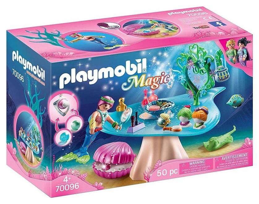 Klocki konstrukcyjne Playmobil Magic 70096 Salon piękności syrenek ze szkatułką