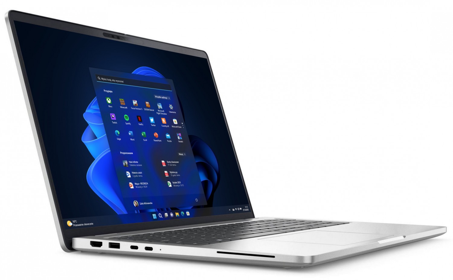 Dell Pro 16 Plus - Ryzen 5 PRO 230 | 16'' | 16GB | 512GB | Win11Pro