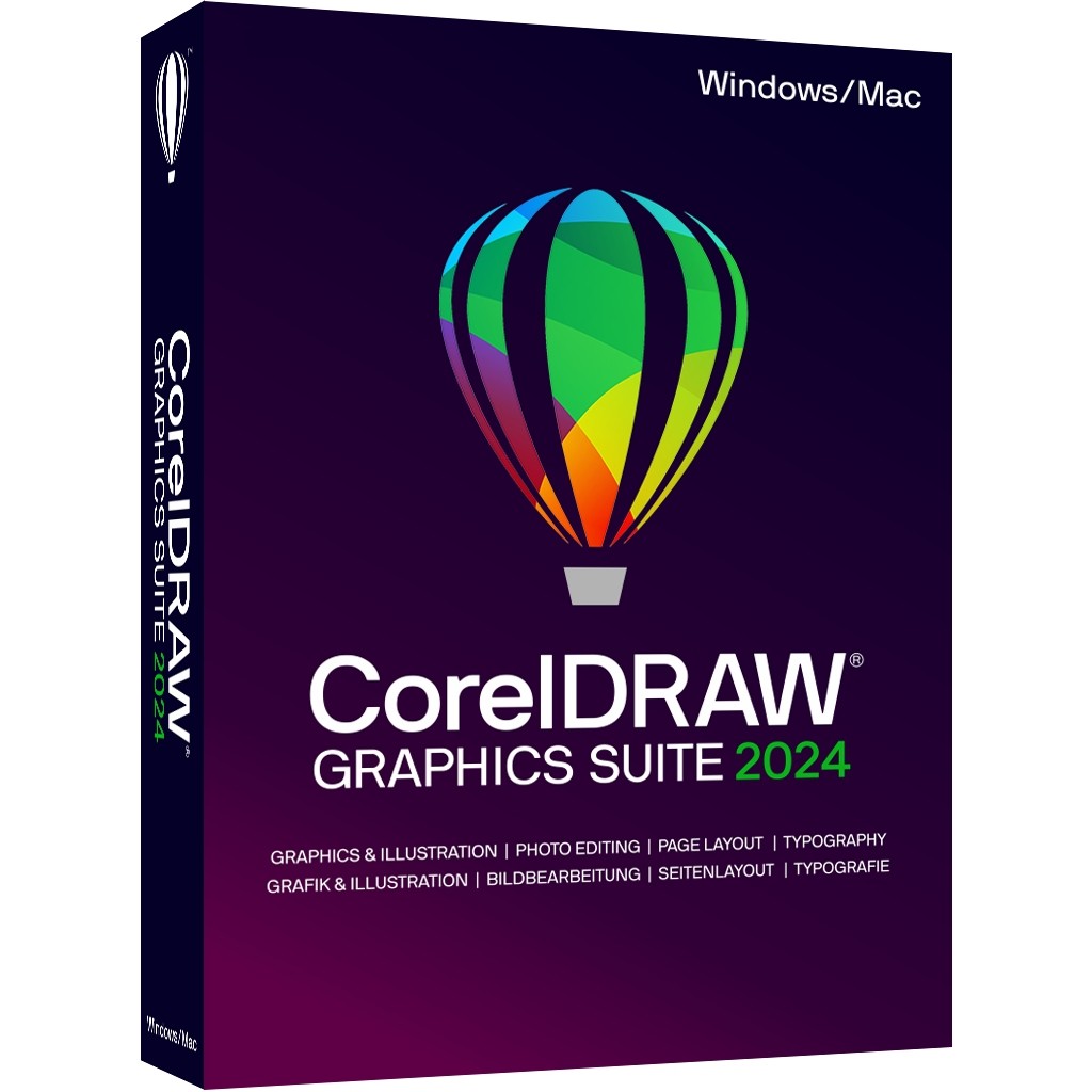 Programy i pakiety graficzne CorelDRAW Graphics Suite 2024 PL BOX