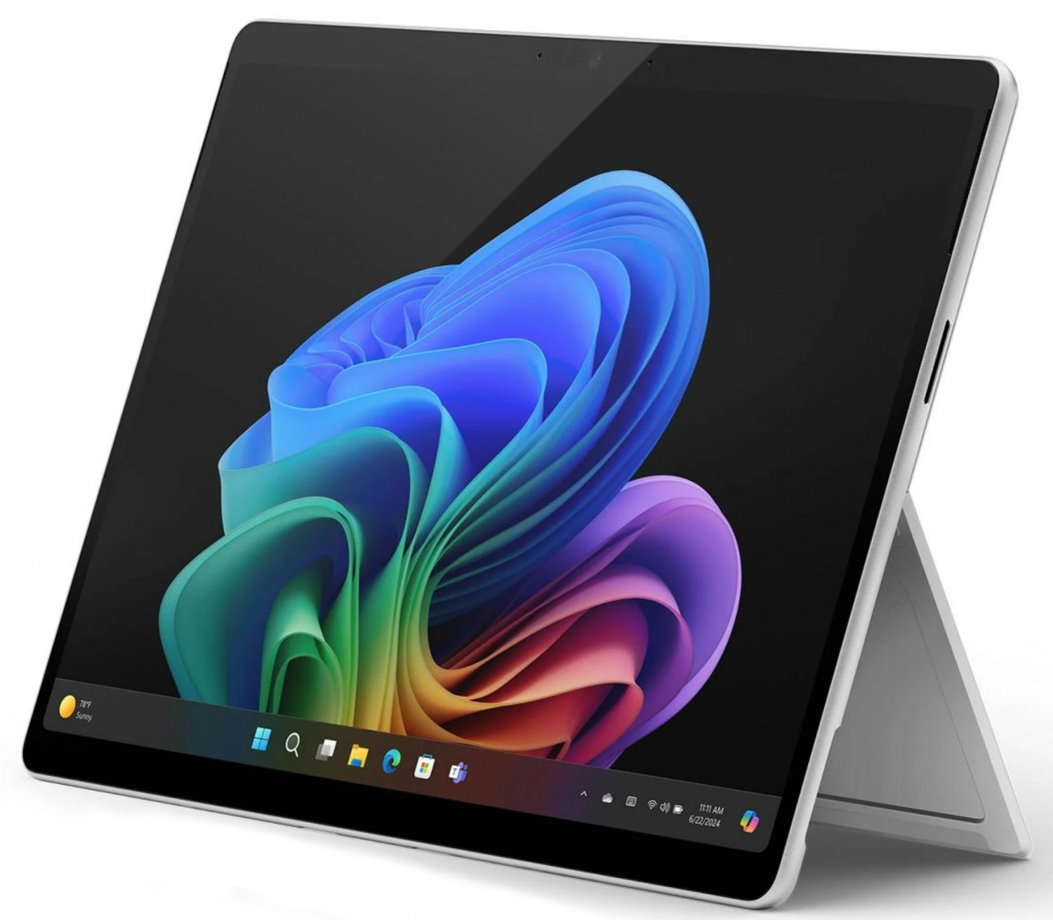 Microsoft Surface Pro (Copilot+ PC) - Snapdragon X Plus | 13'' | Dotyk | 16GB | 512GB | W11H | Platynowy