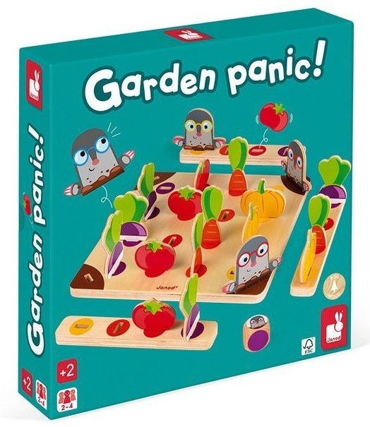 Planszowa Janod Gra wyścig Strzeż się kreta!