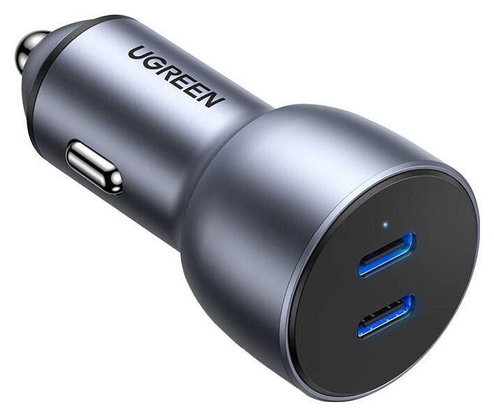 Ugreen CD213, 2x USB-C, 36W szara