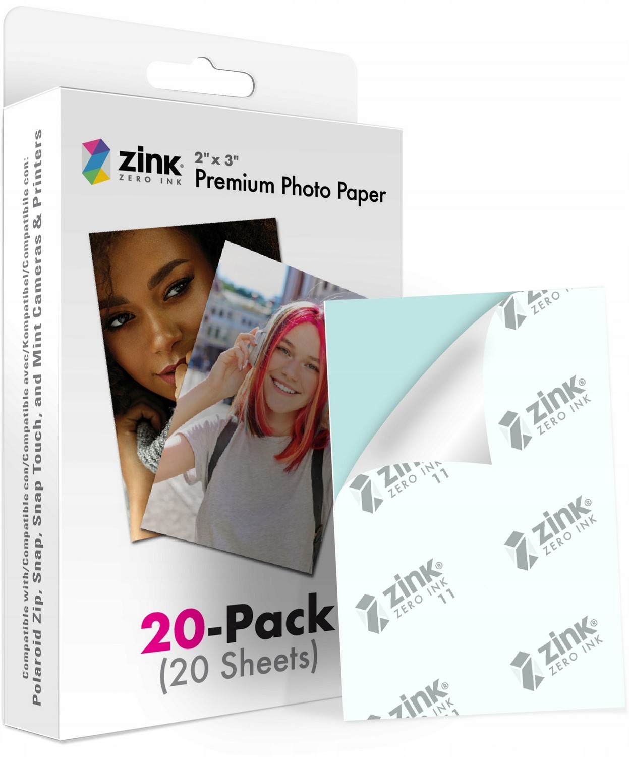 ZINK Premium Photo Paper 2x3'' 20 zdjęć