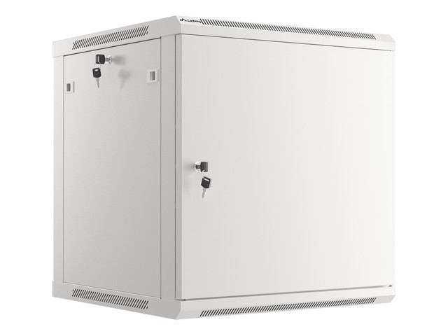 Wisząca Lanberg szafa rack wisząca 19'' 12U 600X600 szara drzwi metalowe