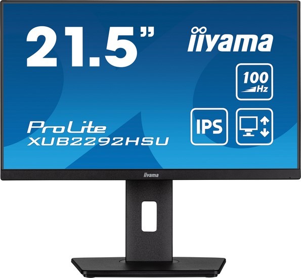 iiyama ProLite XUB2292HSU-B6 - 100Hz | Full HD | 21,5'' | IPS | 0,4ms