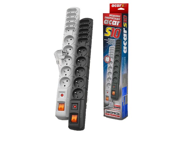 Acar S10 10 gniazd 1.5m