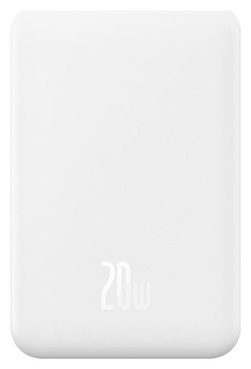 Baseus Magnetic Mini 5000mAh 20W biały
