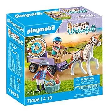 Klocki konstrukcyjne Playmobil Horses of Waterfall 71496 Powóz kucyków