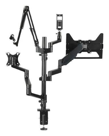 Hama uchwyt dla influencera wielofunkcyjny 4 ramiona czarny