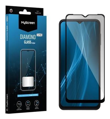 MyScreen Diamond Glass Lite Edge Full Glue Black do Oppo A16/A16s/A16K