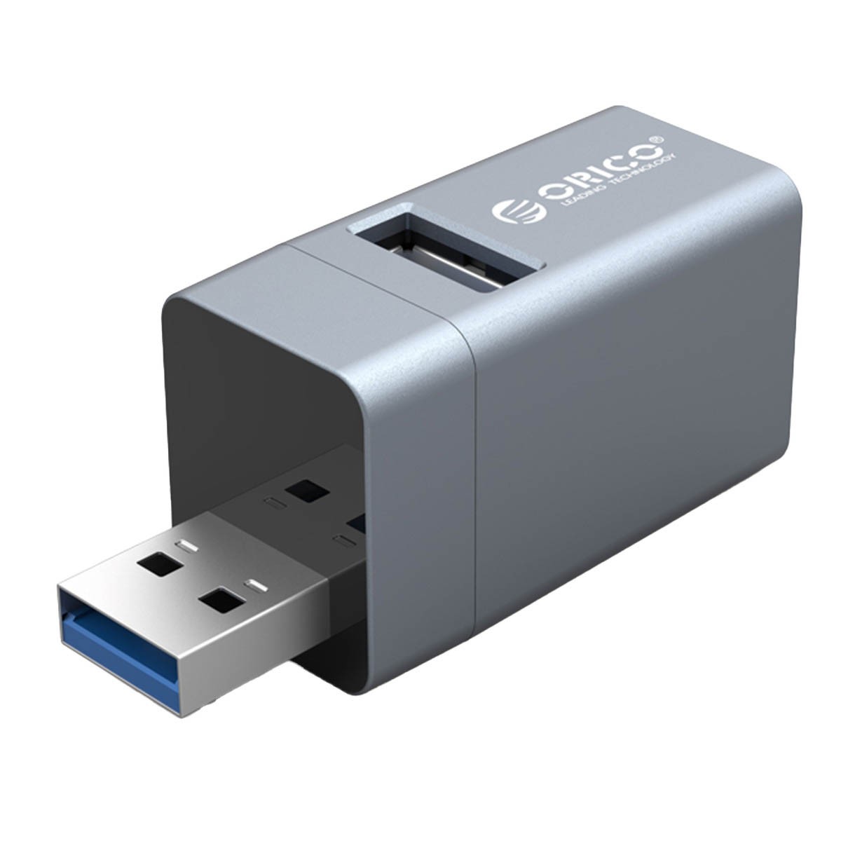 Orico USB 5Gbps mini 3xUSB-A aluminium